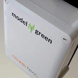 Imagen con zoom del Data Logger del USP ModelGreen
